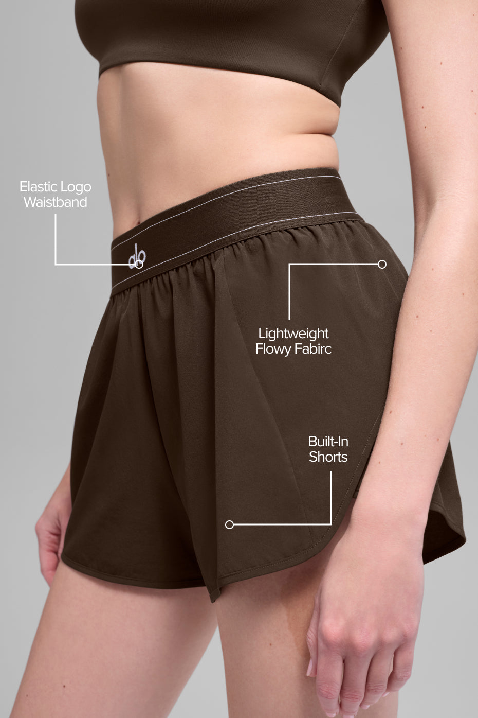 Match Point Short - Espresso